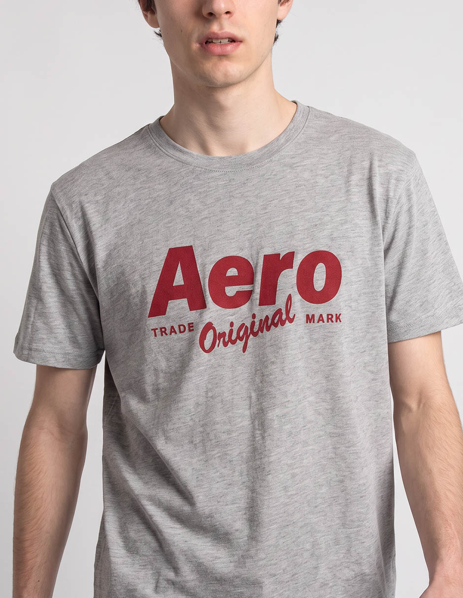 Playera aéropostale cuello redondo para hombre