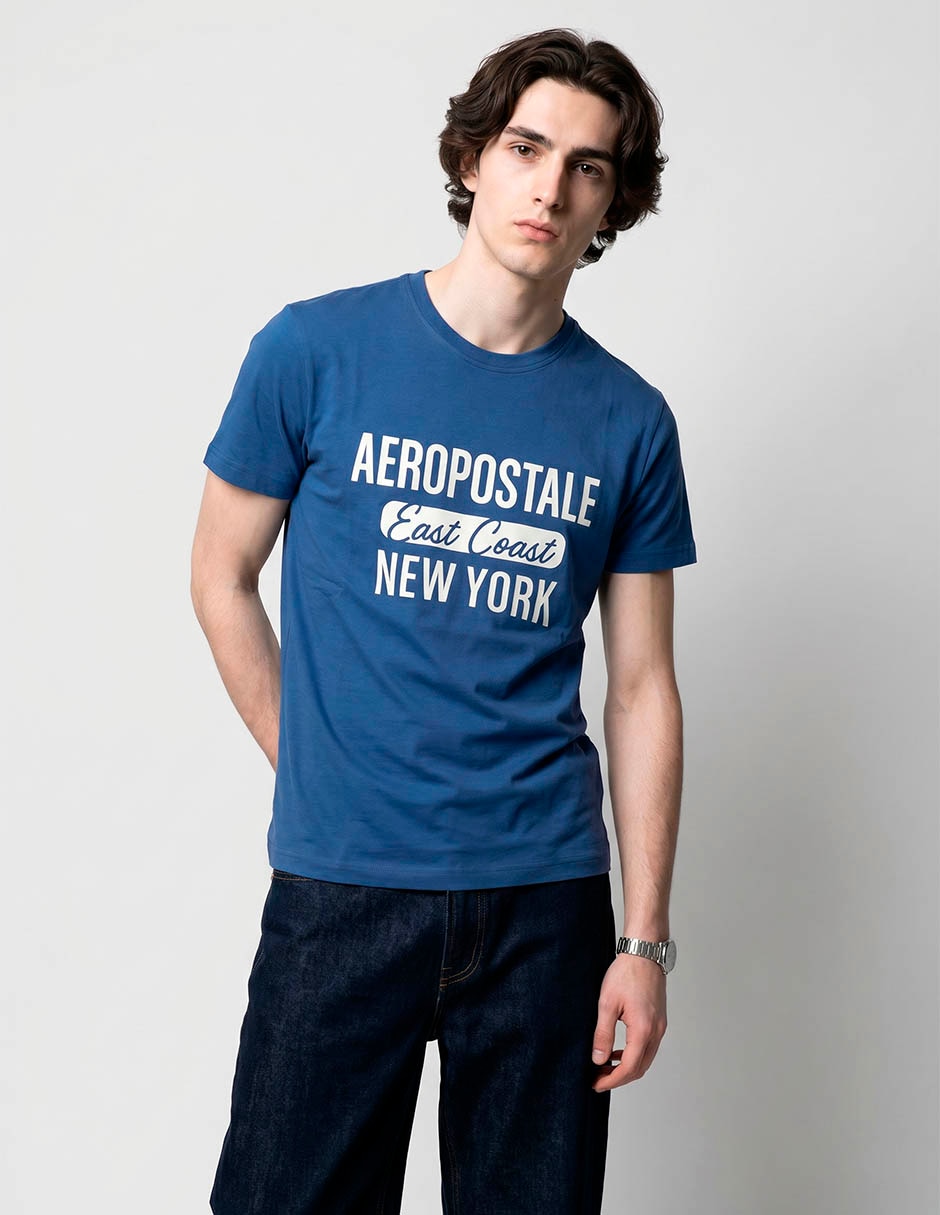 Playera aeropostale cuello redondo para hombre Playera aeropostale cuello redondo para hombre