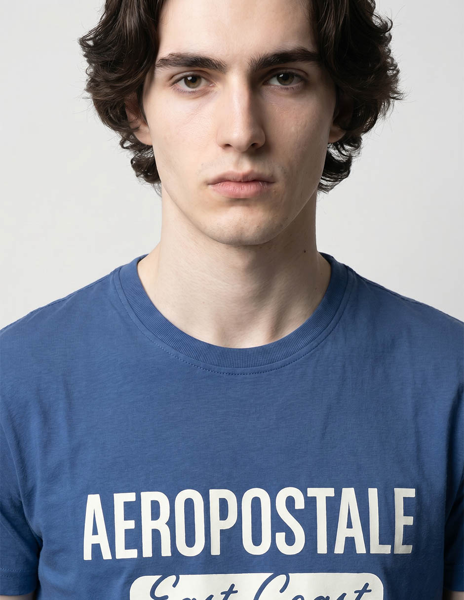 Playera aeropostale cuello redondo para hombre 3