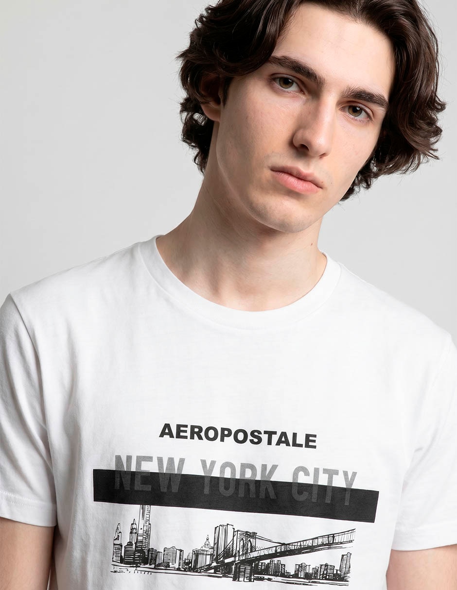 Playera Aéropostale cuello redondo para hombre