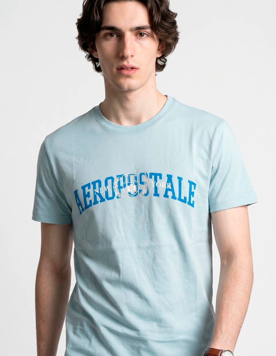 Playera aéropostale cuello redondo para hombre 3