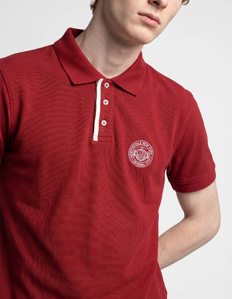 Playera aeropostale cuello polo para hombre 3