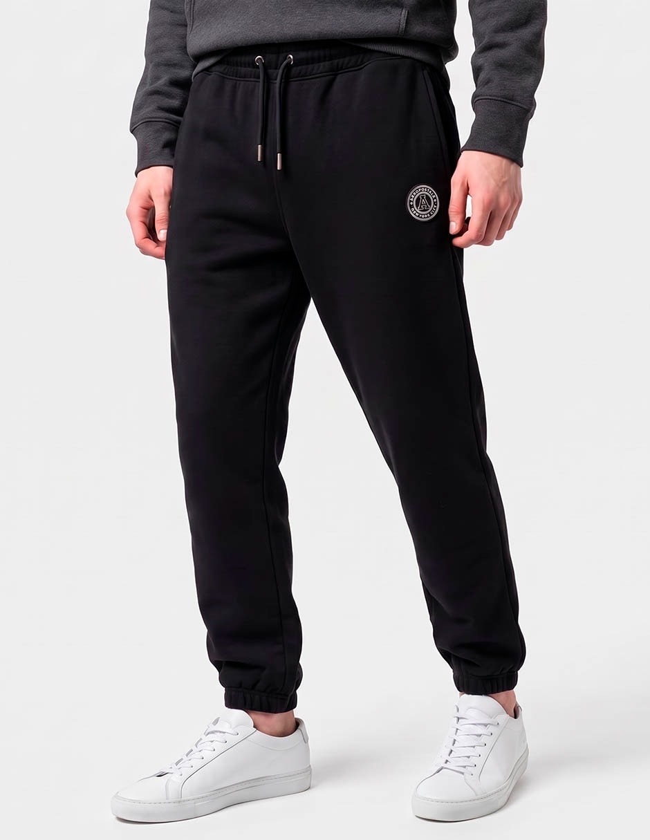 Pants slim con jareta para hombre