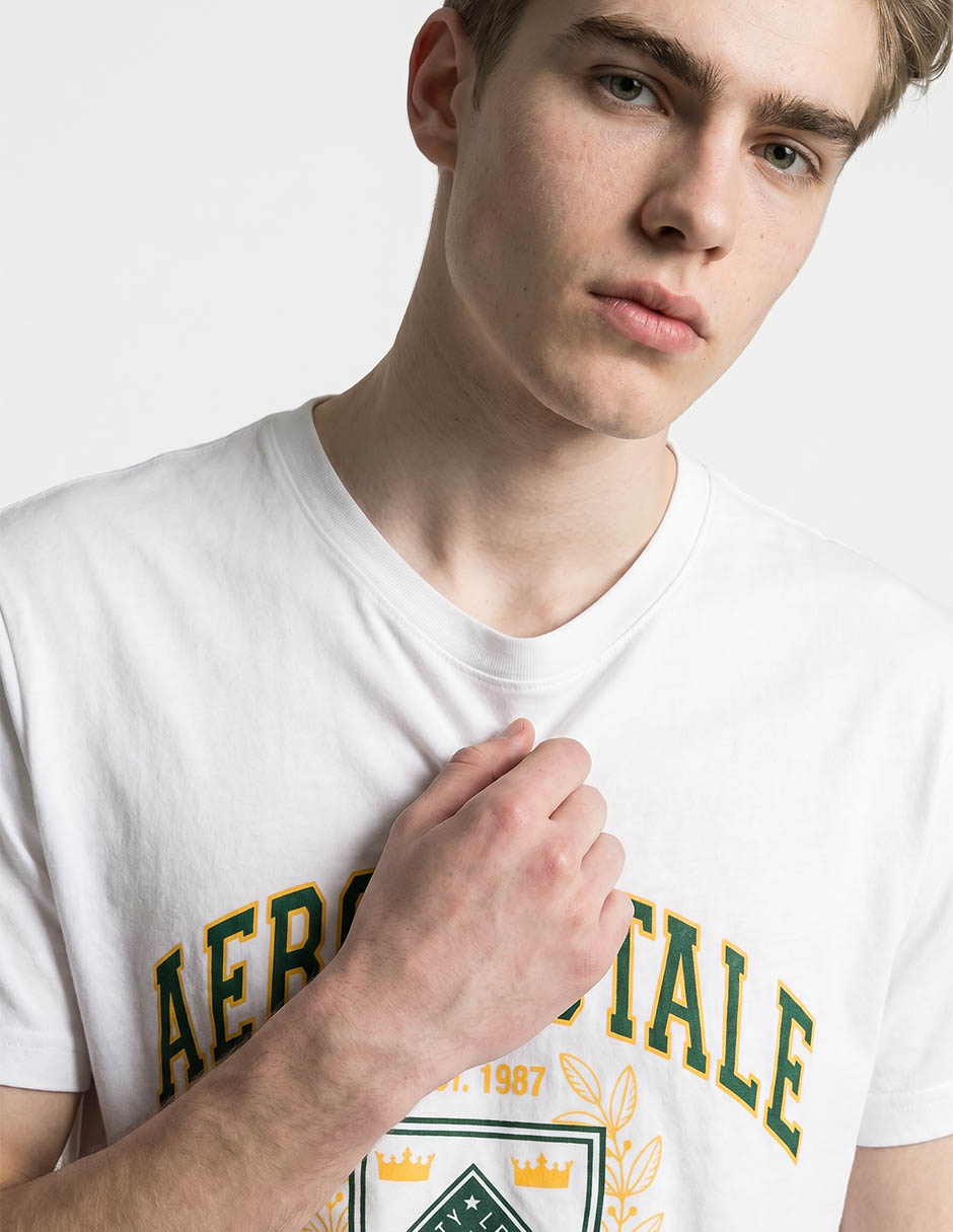 Playera Aéropostale cuello redondo para hombre