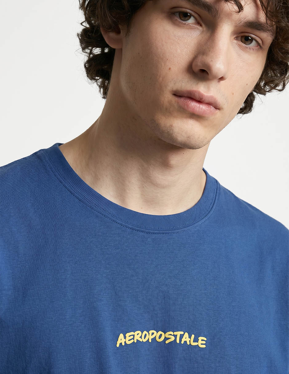 Playera aéropostale cuello redondo para hombre 3