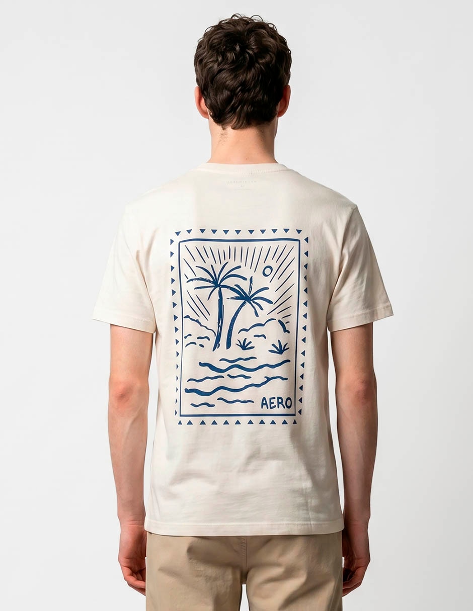 Playera aero cuello redondo para hombre