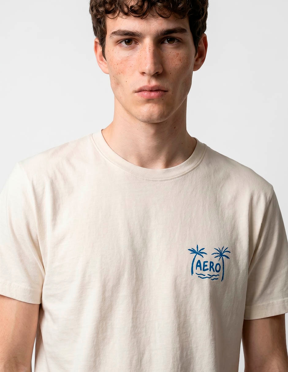 Playera aero cuello redondo para hombre