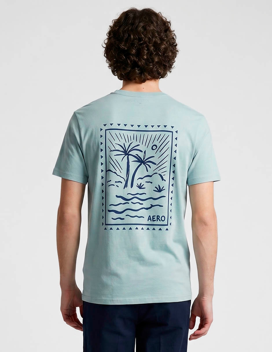 Playera cuello redondo para hombre 2
