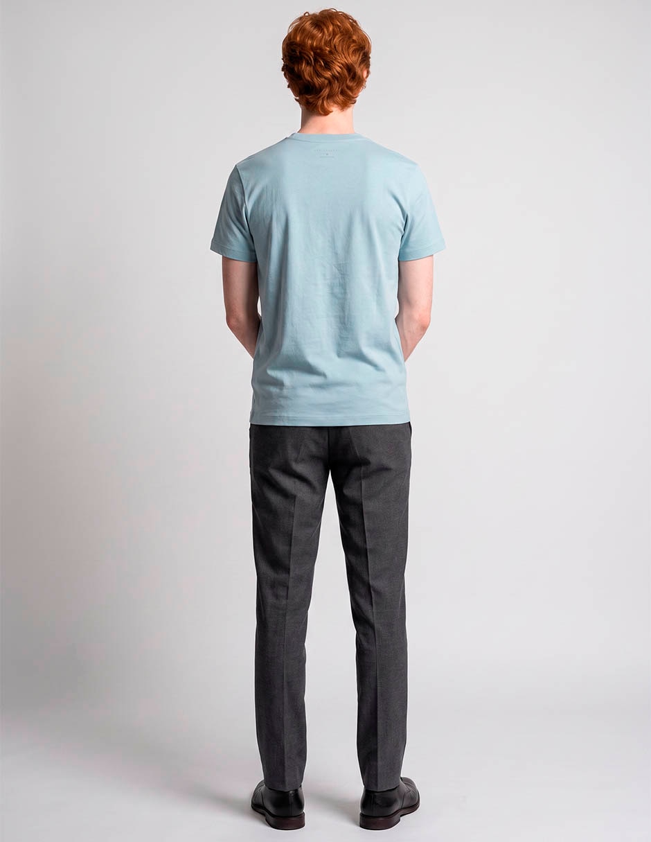 Playera cuello redondo para hombre