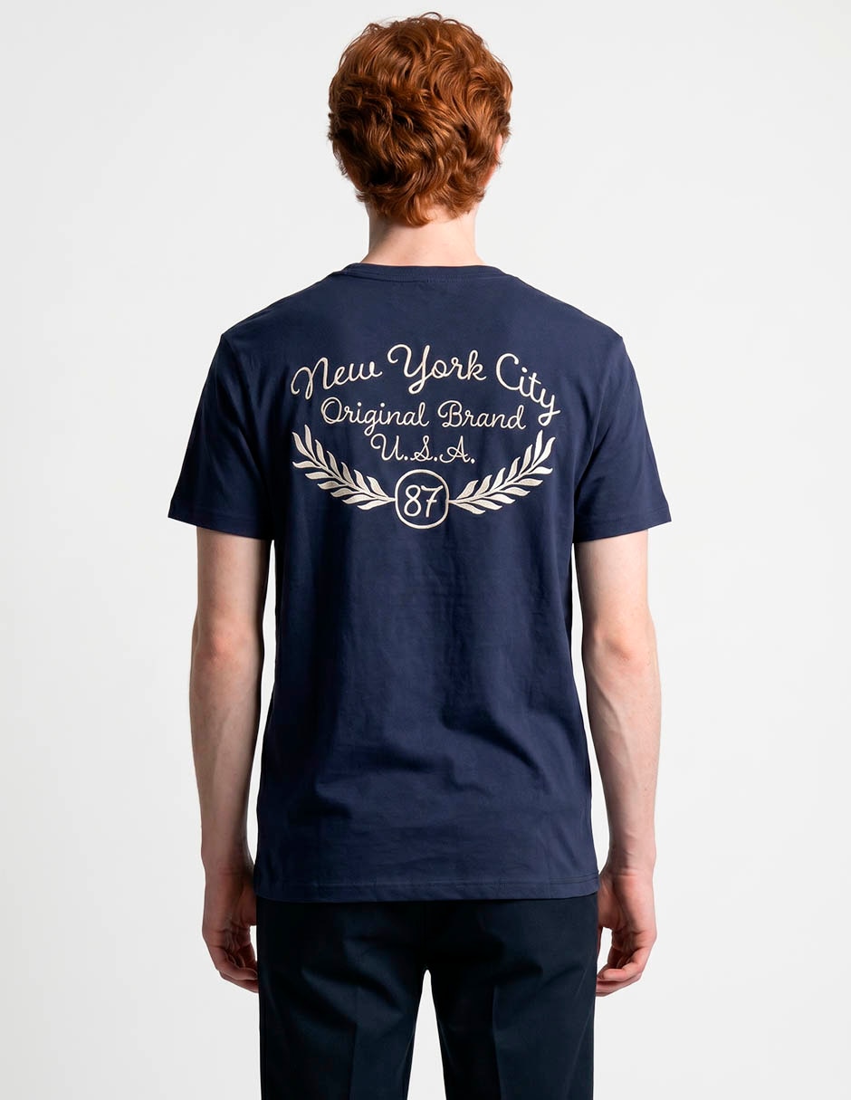 Playera cuello redondo para hombre 2