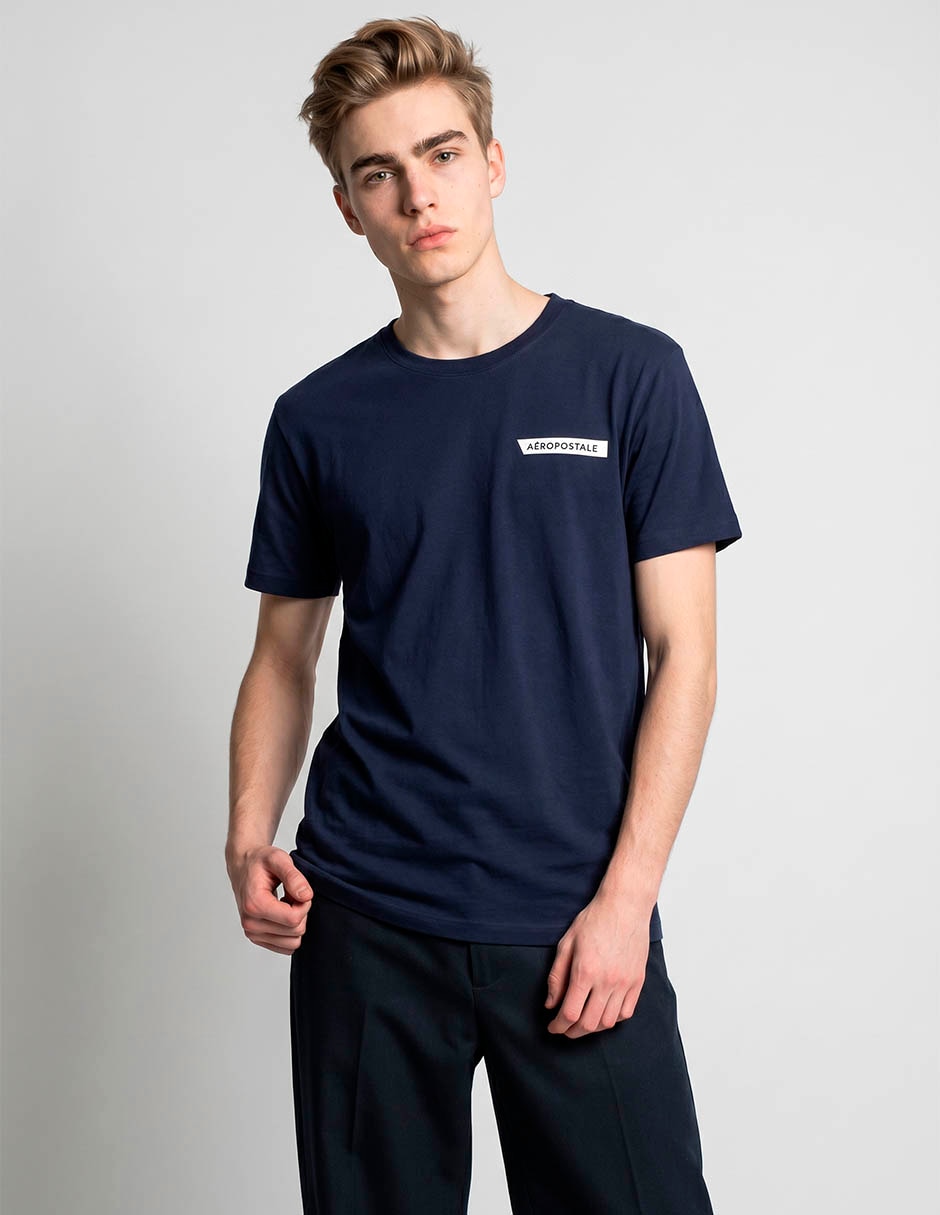 Playera aéropostale cuello redondo para hombre Playera aéropostale cuello redondo para hombre