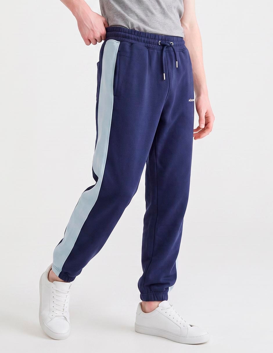 Pants regular con jareta para hombre