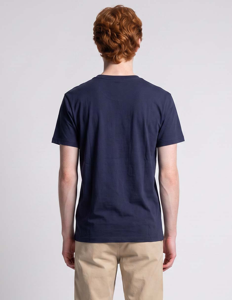 Playera postale cuello redondo para hombre 2