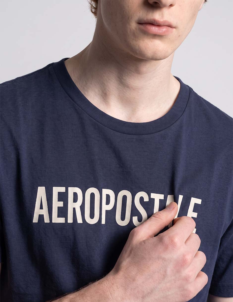 Playera postale cuello redondo para hombre 3