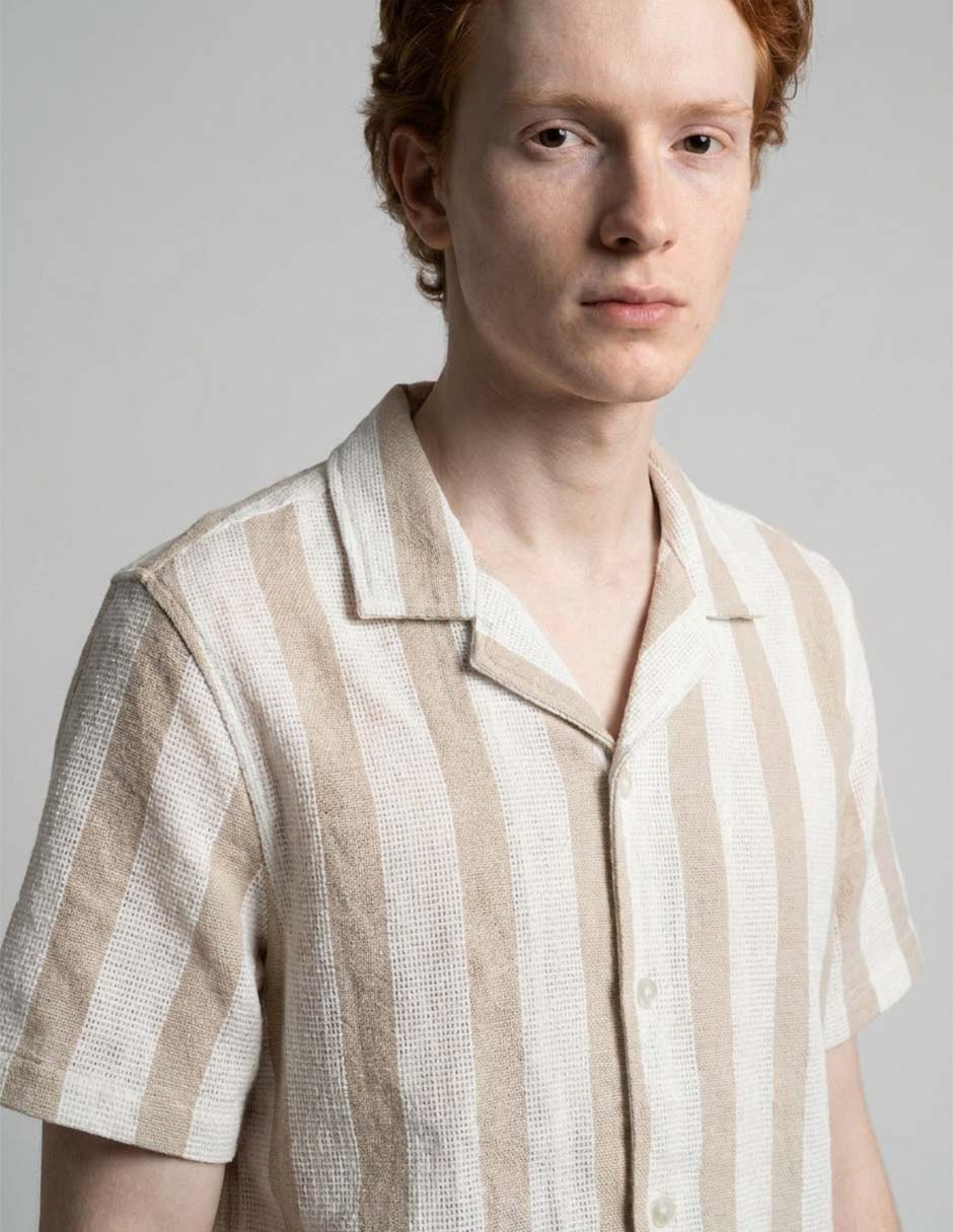 Camisa casual Aéropostale manga corta para hombre