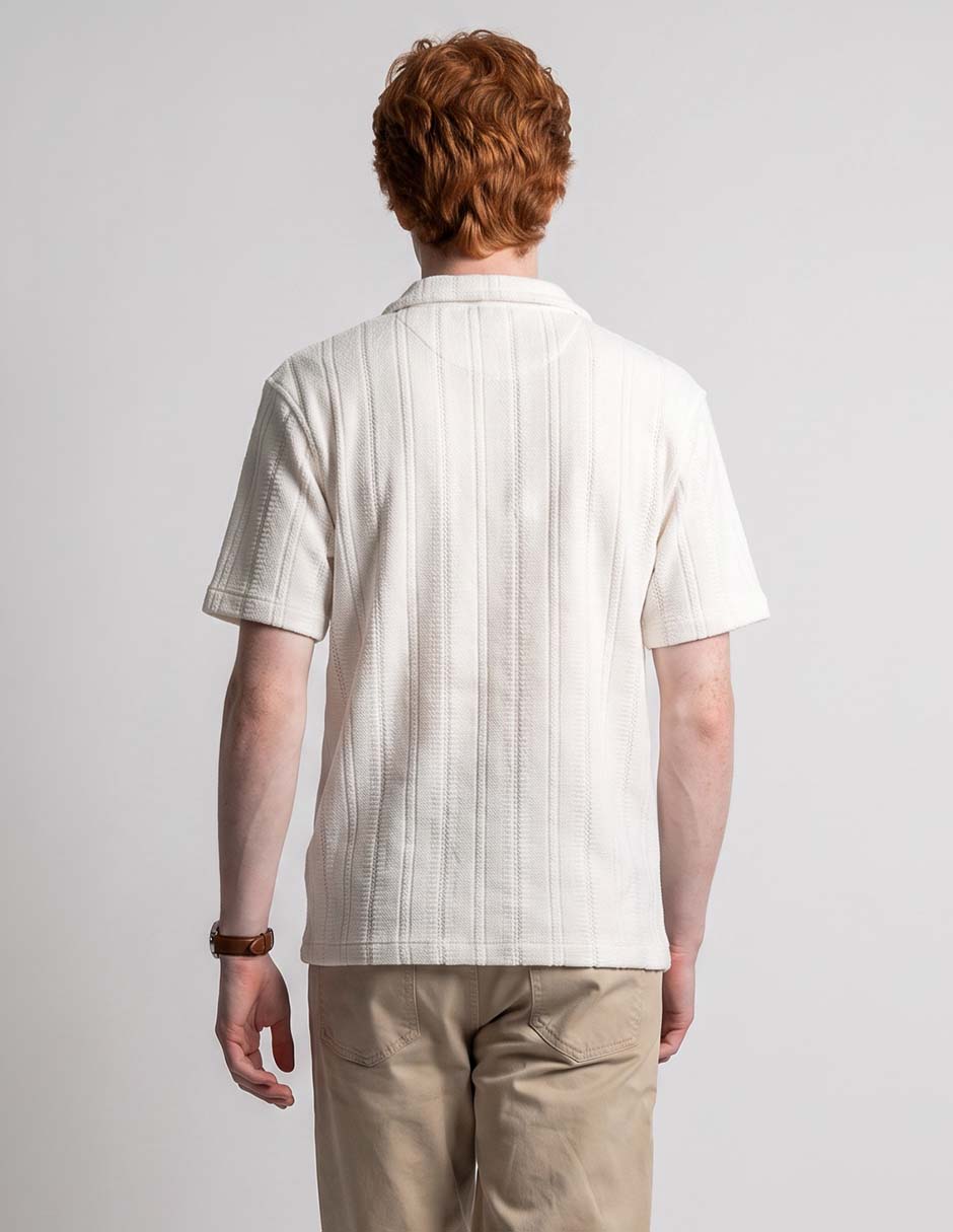 Camisa casual de algodón manga corta para hombre 3