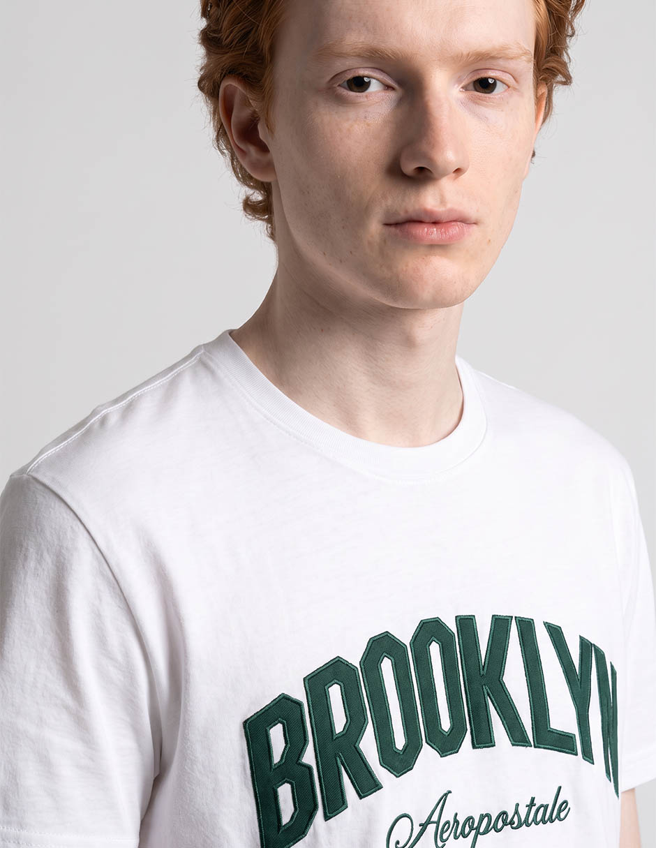 Playera aéropostale cuello redondo para hombre