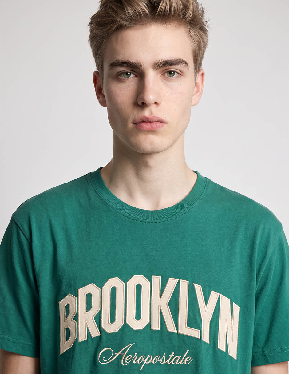 Playera cuello redondo para hombre 3