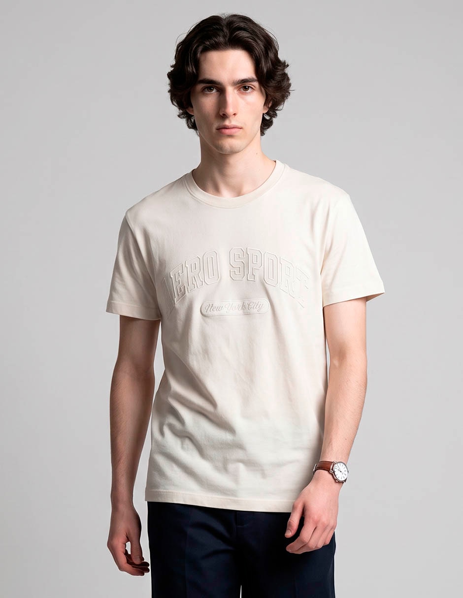 Playera cuello redondo para hombre Playera cuello redondo para hombre