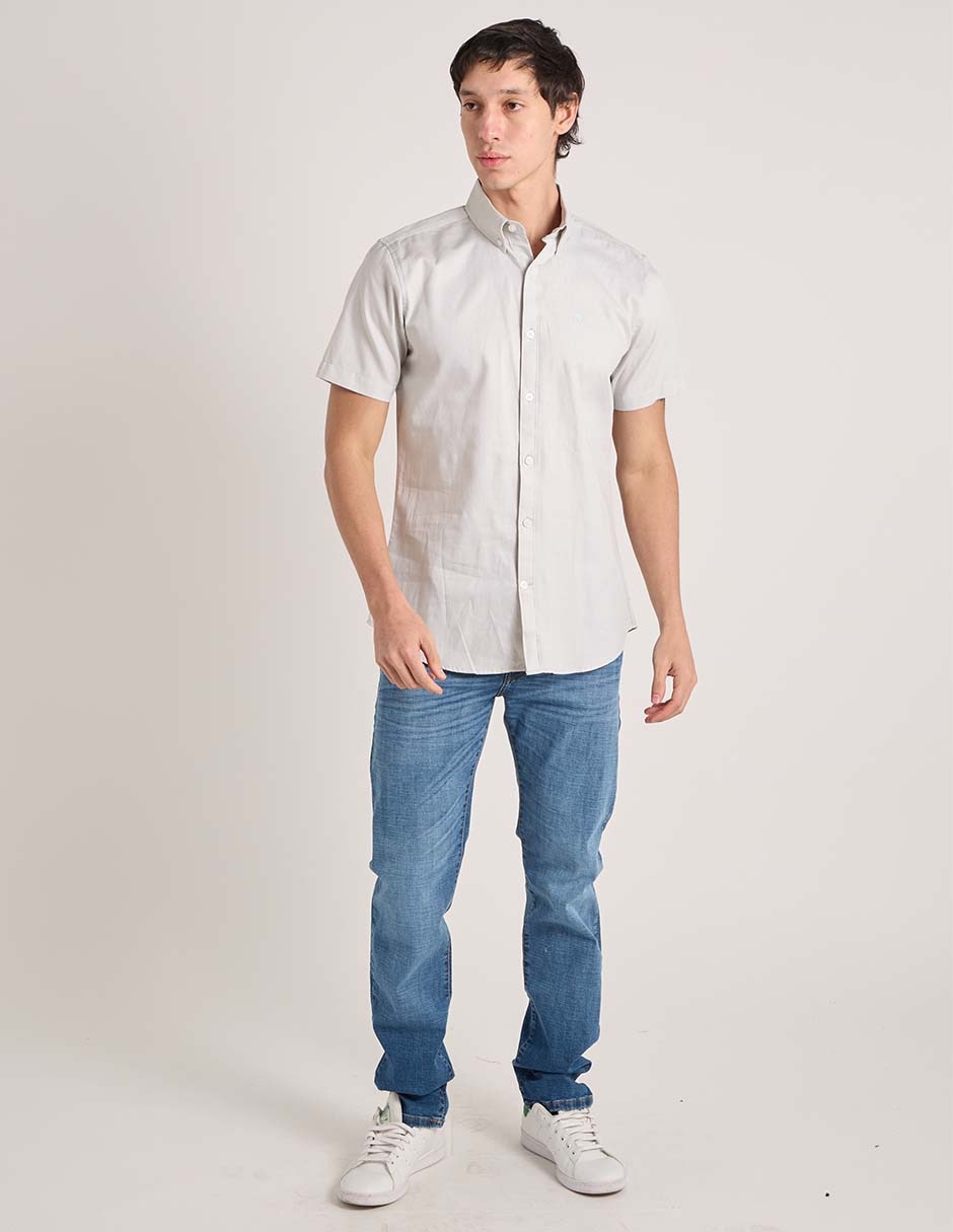 Camisa casual aéropostale manga corta para hombre
