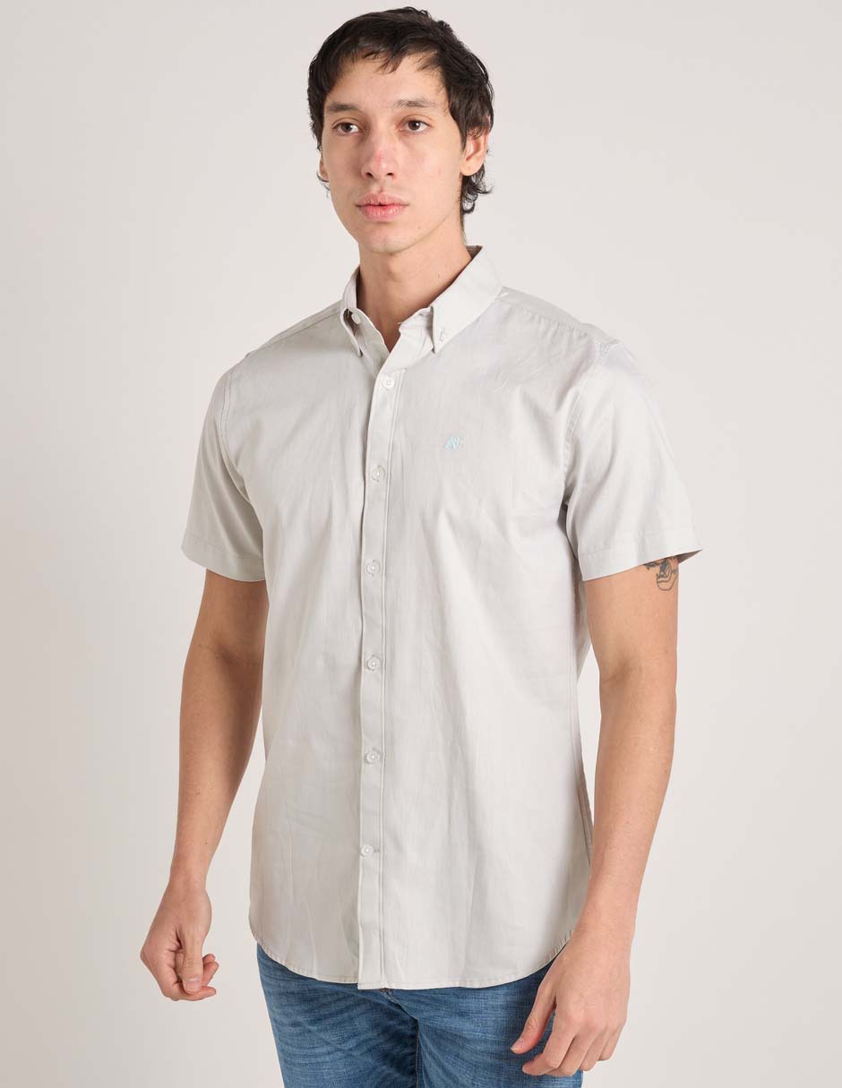 Camisa casual aéropostale manga corta para hombre