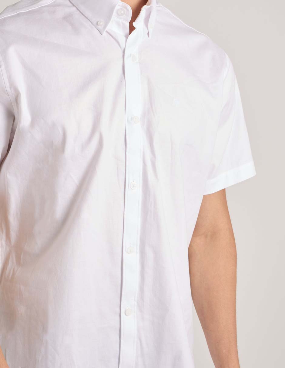 Camisa casual Aéropostale de algodón manga corta para hombre