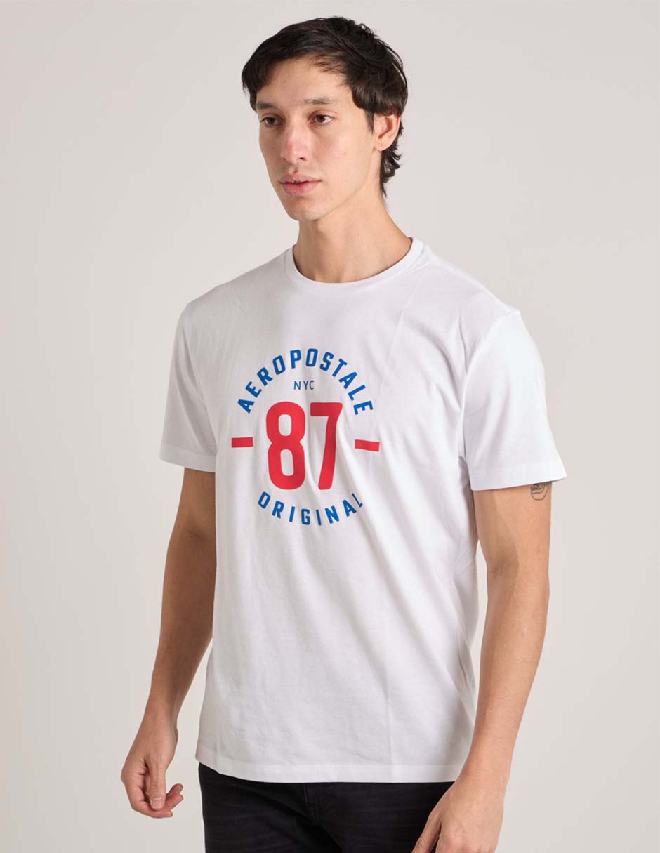Playera cuello redondo para hombre 2