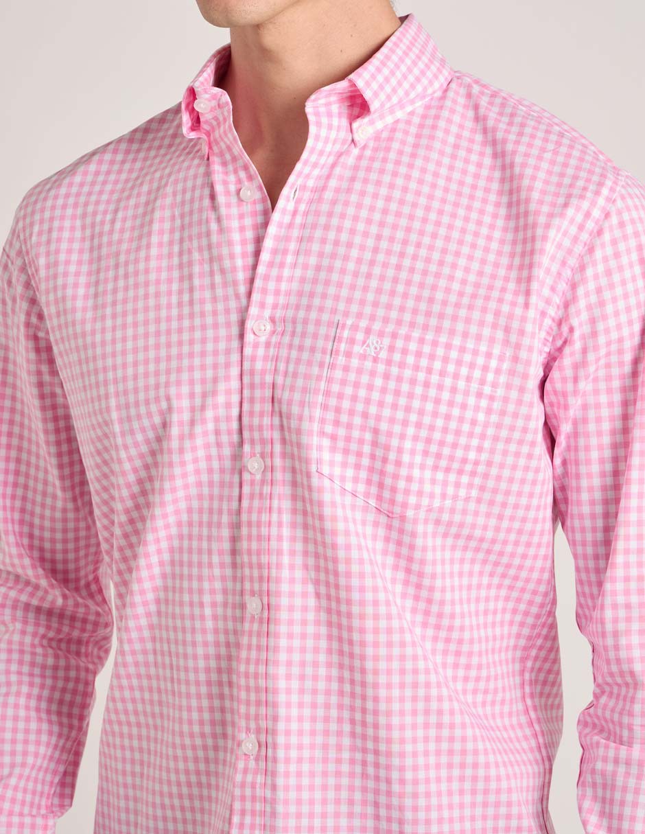 Camisa casual aéropostale manga larga para hombre