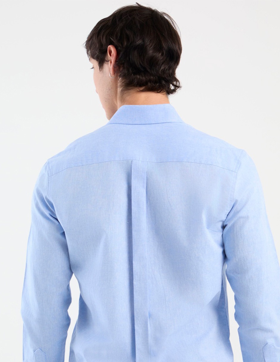 Camisa Aero de algodón manga larga para hombre