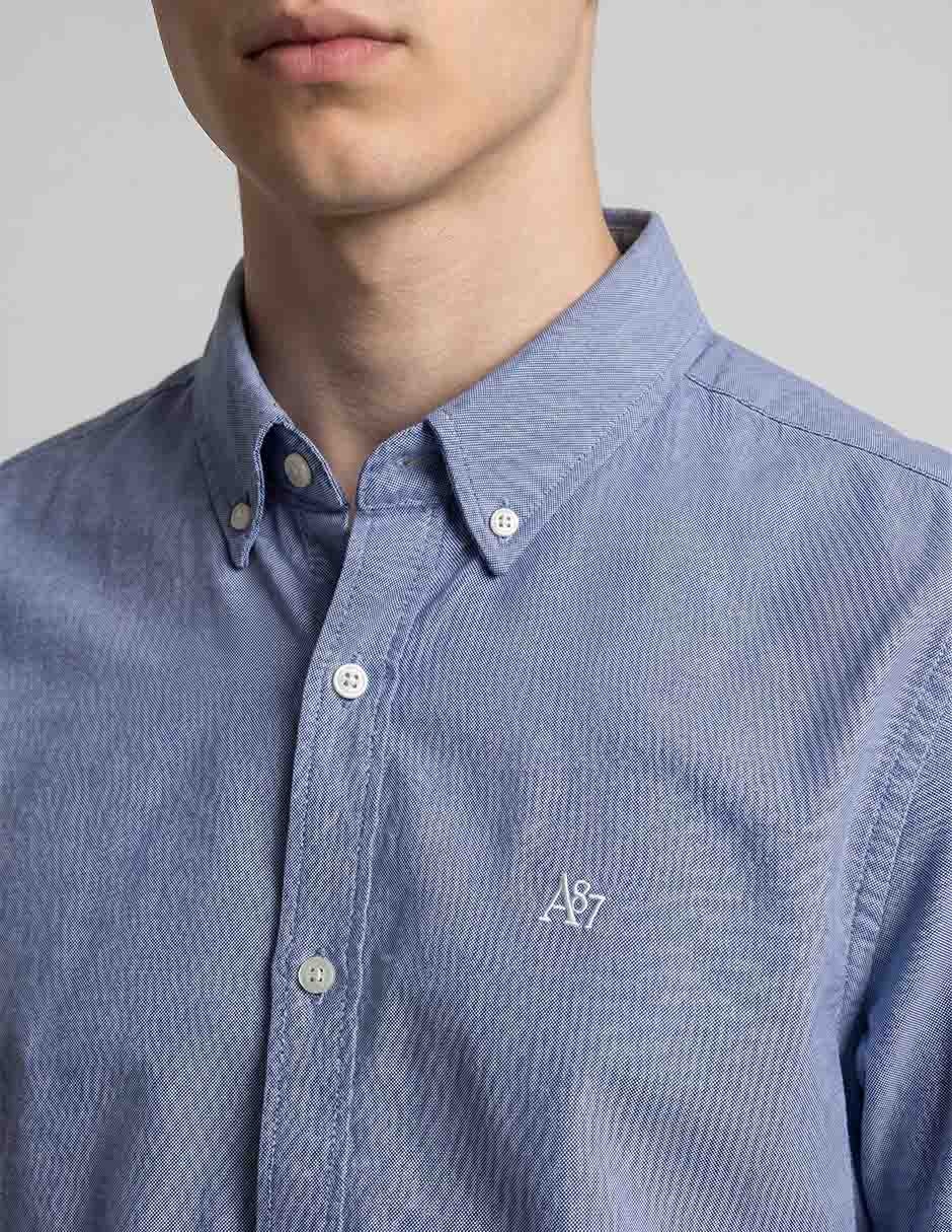 Camisa casual aŽropostale manga corta para hombre