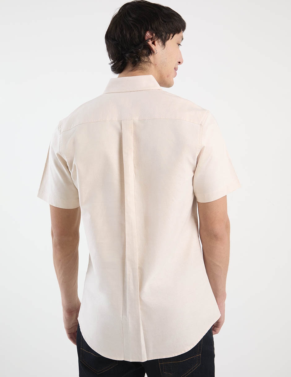 Camisa casual manga corta para hombre 3