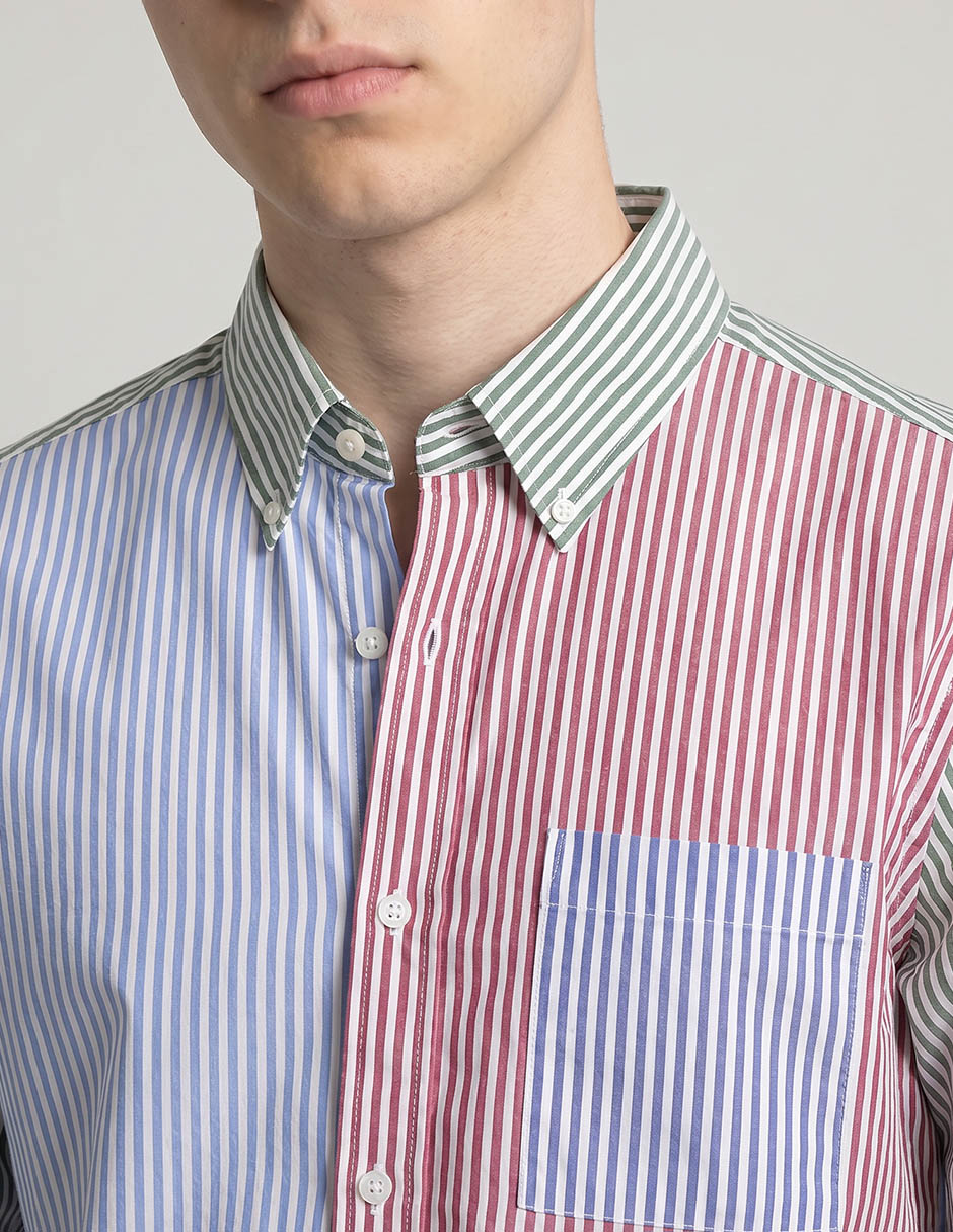 Camisa Casual Aéropostale Manga Larga Para Hombre