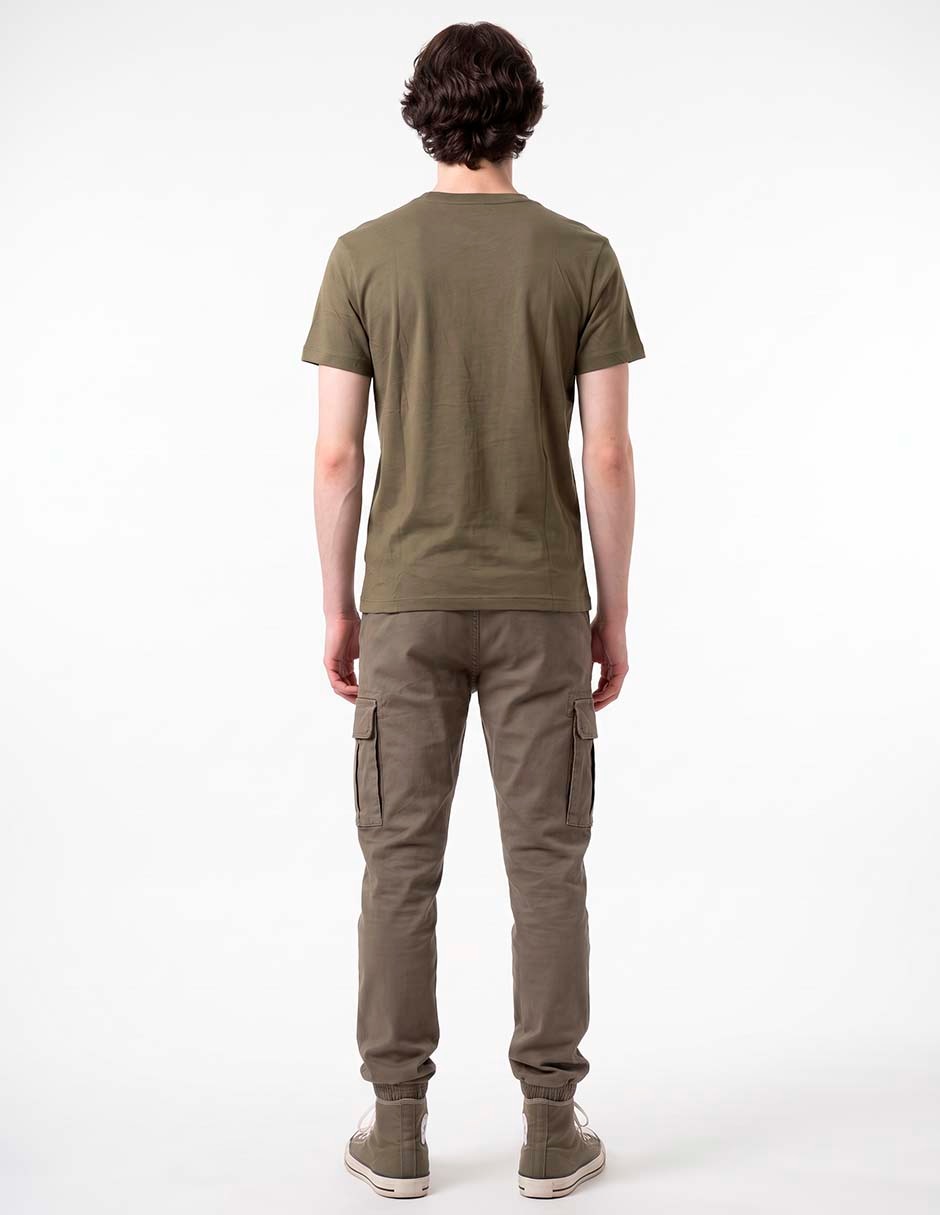 Playera cuello redondo para hombre 2