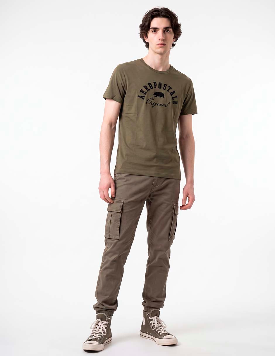 Playera cuello redondo para hombre 3