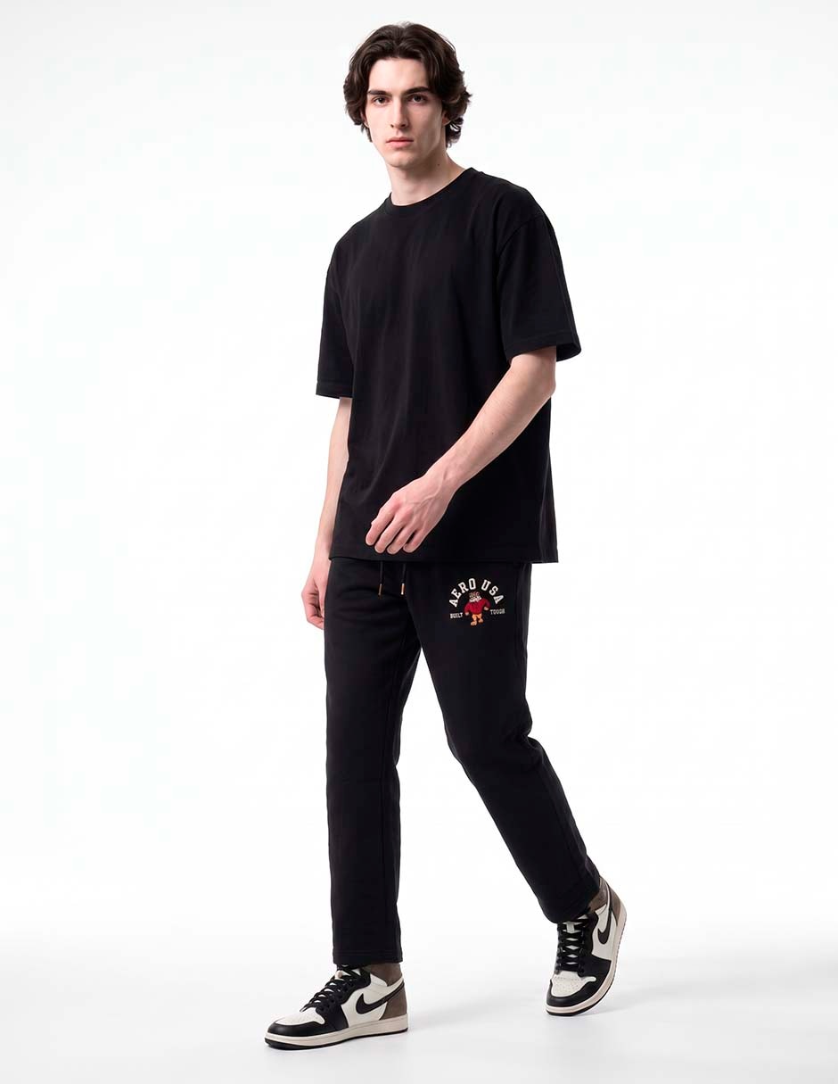 Pants regular con agujeta para hombre 4