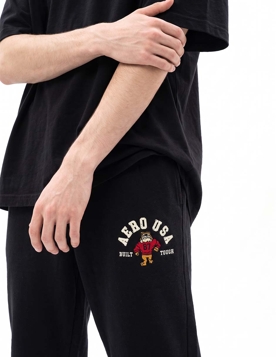 Pants regular con agujeta para hombre 2