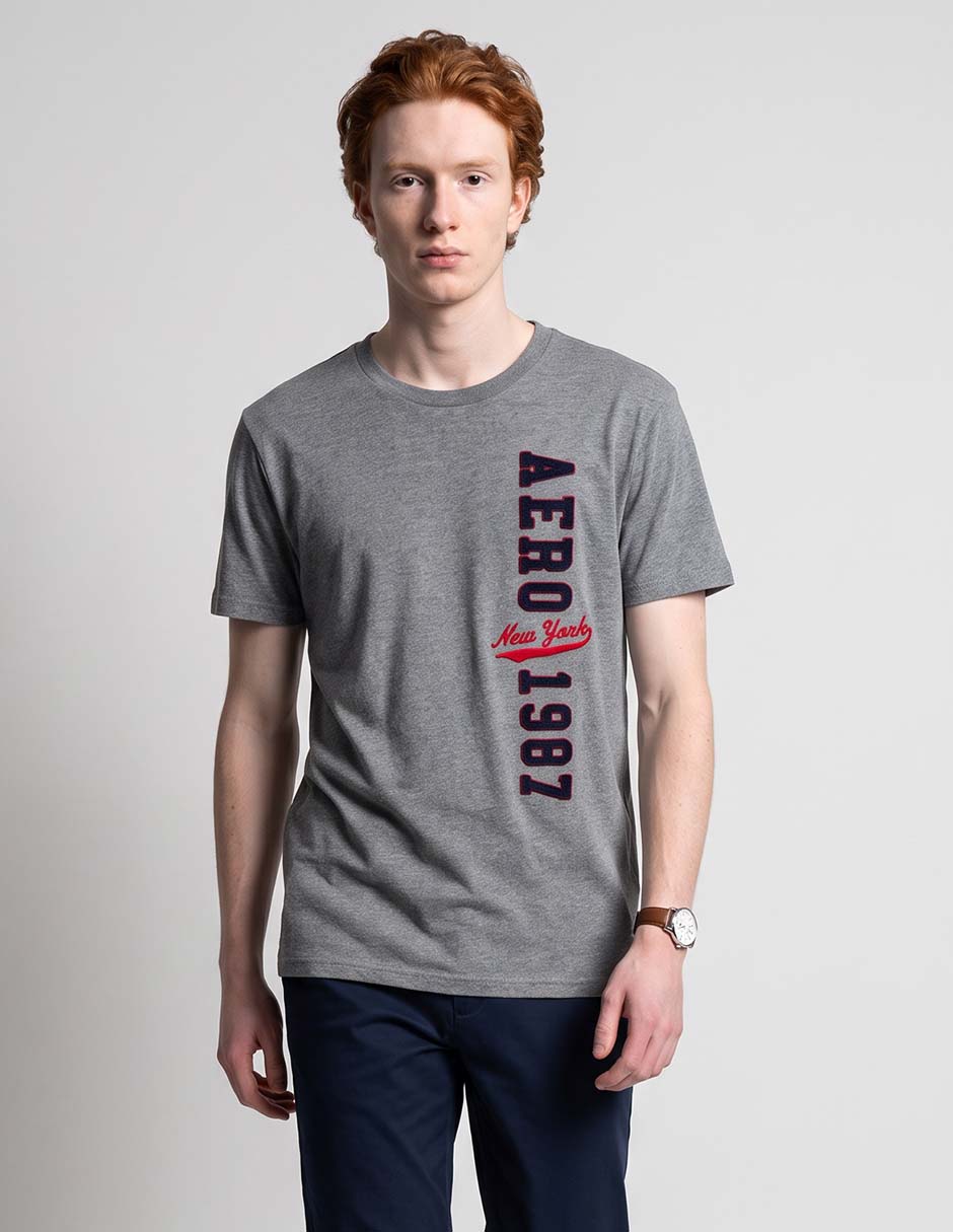 Playera cuello redondo para hombre