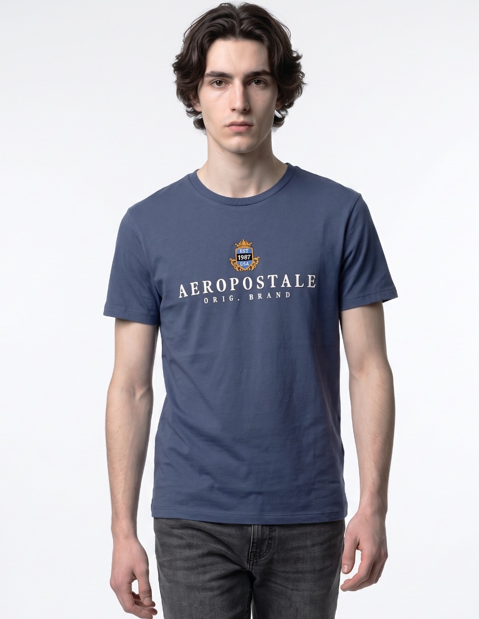 Playera Aéropostale cuello redondo para hombre Playera Aéropostale cuello redondo para hombre