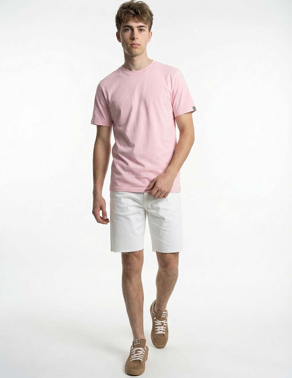 Playera manga corta para hombre