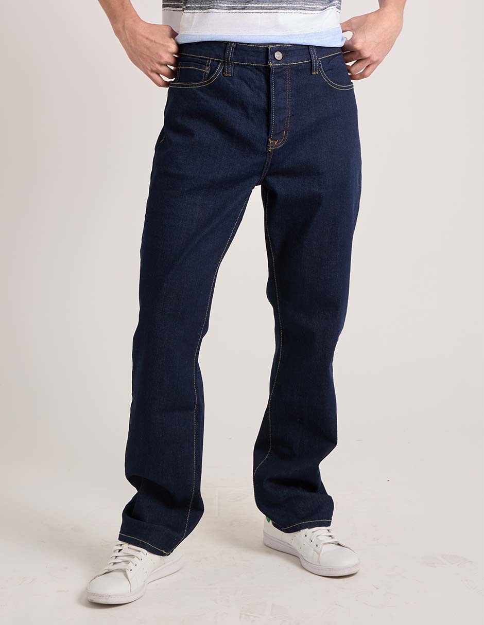 Jeans straight Aero lavado rinse para hombre