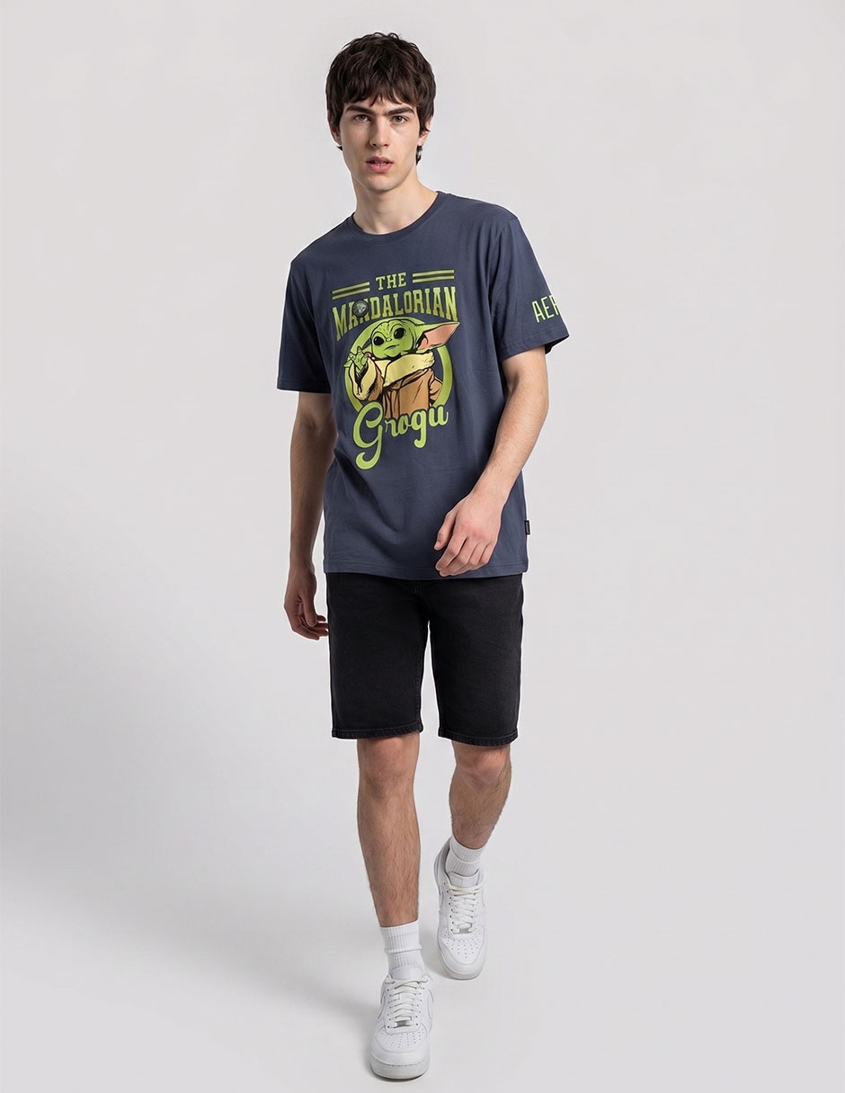Playera cuello redondo para hombre