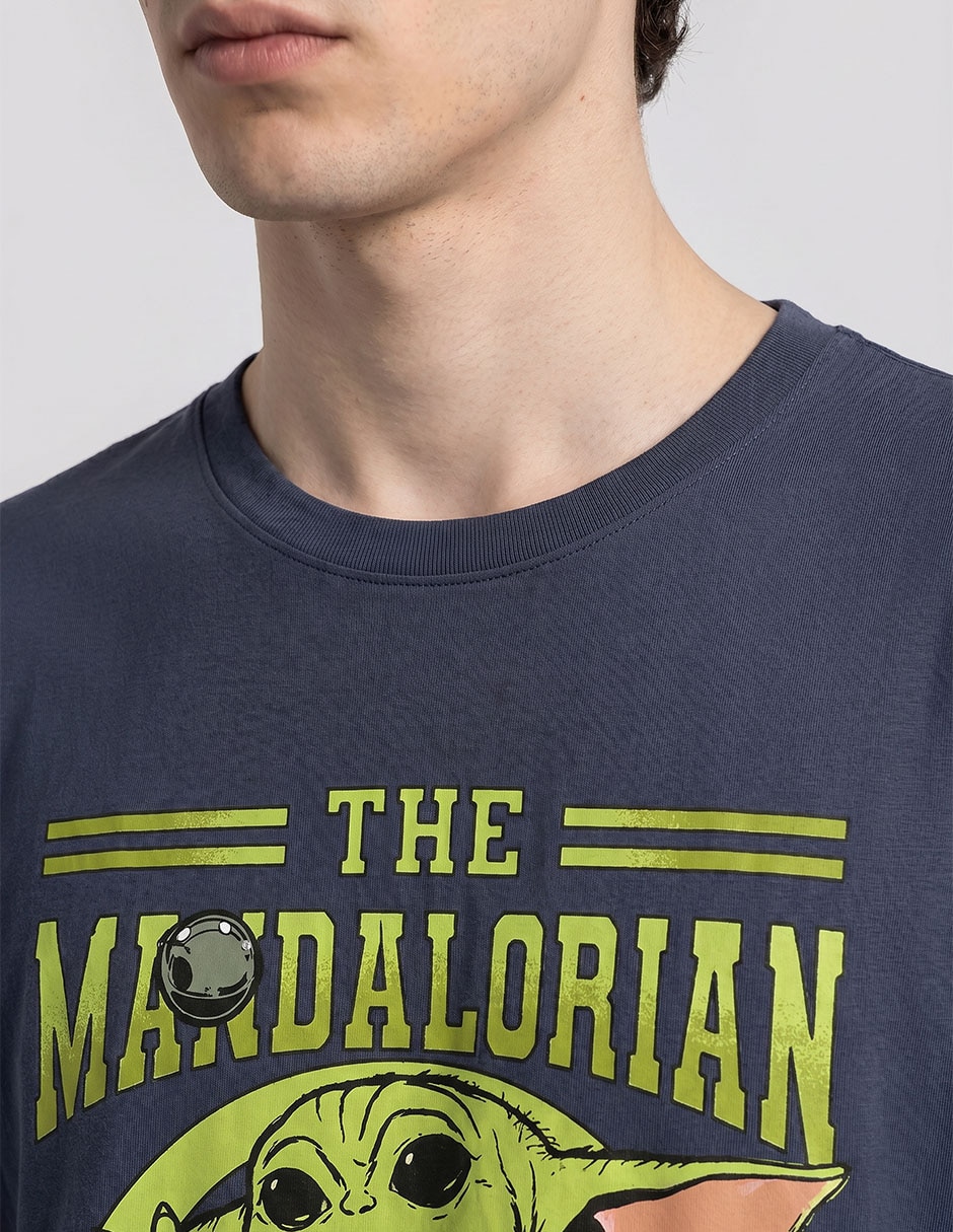 Playera cuello redondo para hombre