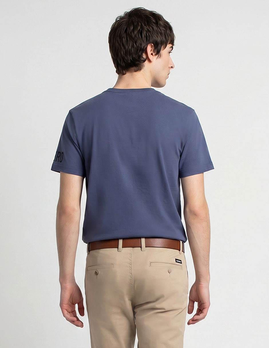 Playera cuello redondo para hombre 2