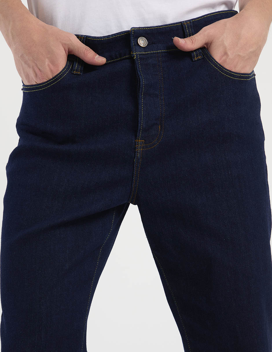 Jeans bota Aero lavado obscuro para hombre