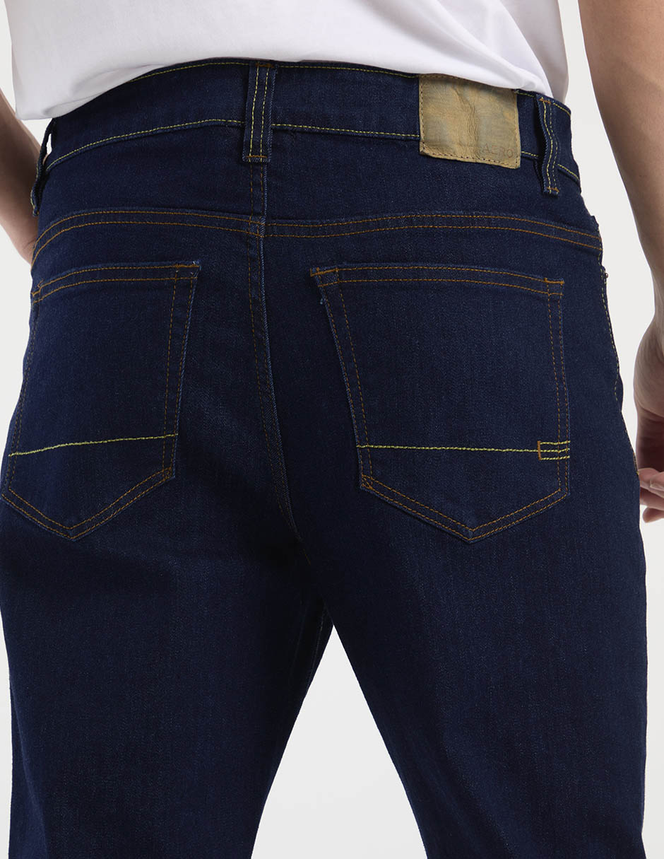 Jeans bota Aero lavado obscuro para hombre