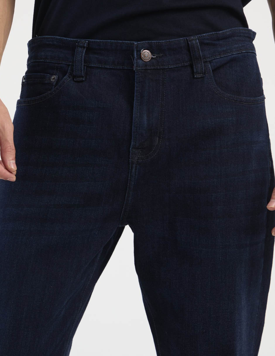 Jeans slim Aero lavado obscuro para hombre