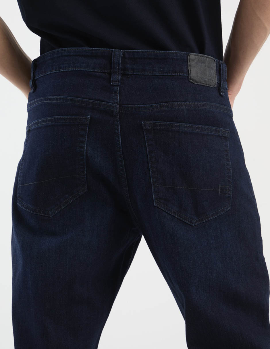 Jeans slim Aero lavado obscuro para hombre