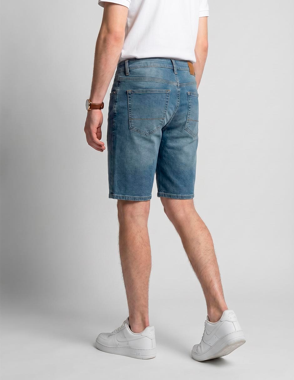 Bermuda Aéropostale De Mezclilla Para Hombre