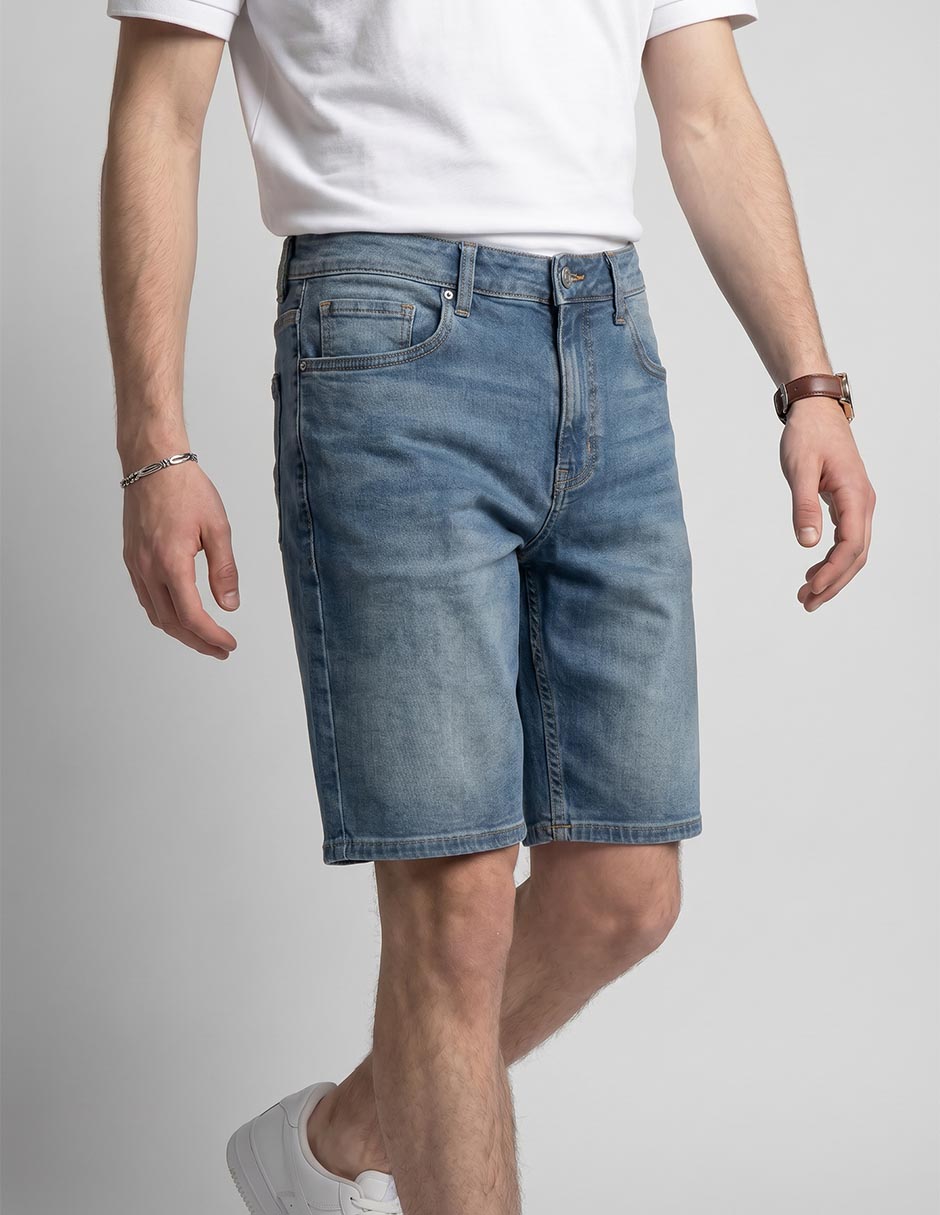 Bermuda Aéropostale De Mezclilla Para Hombre