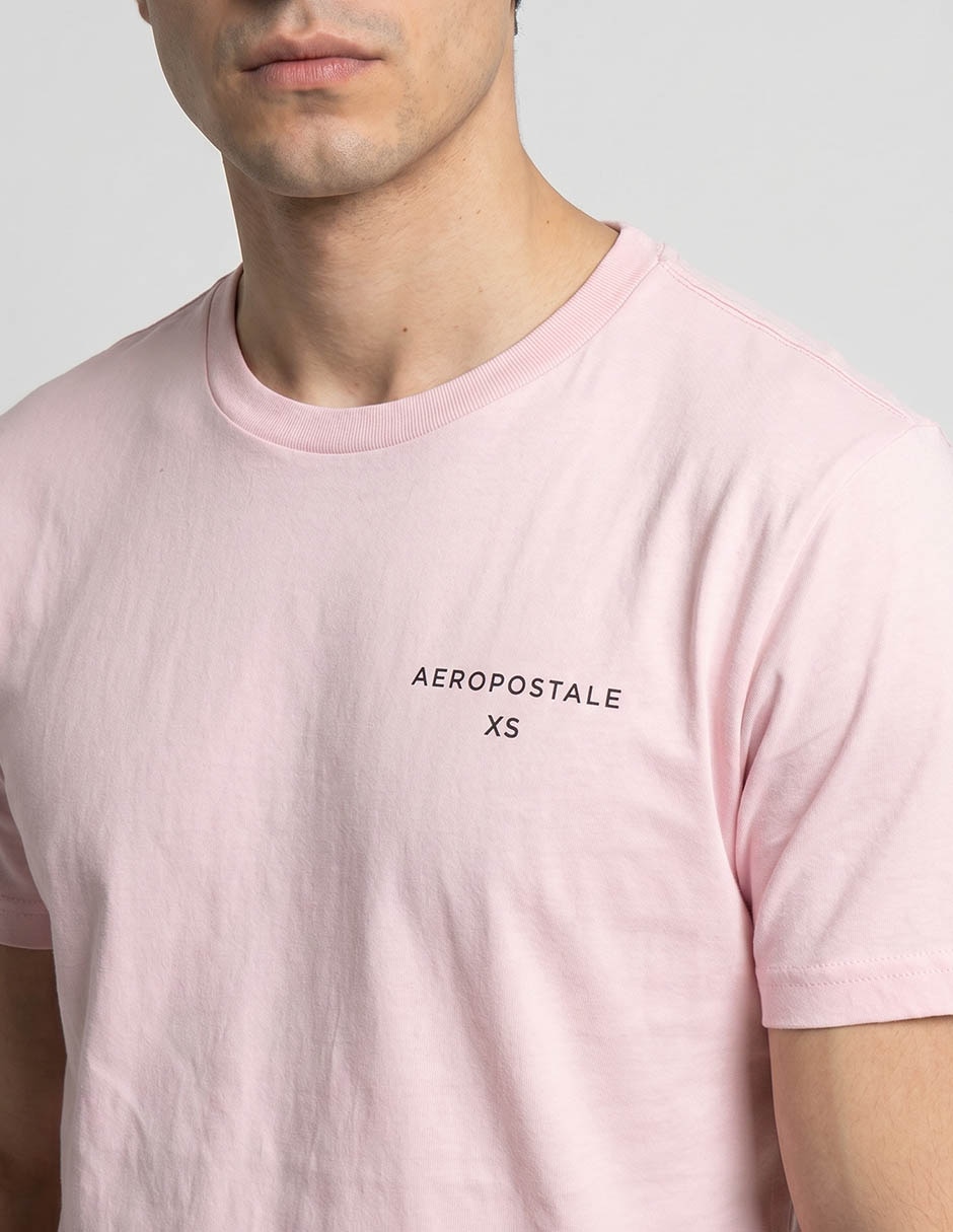 Playera aéropostale cuello redondo para hombre
